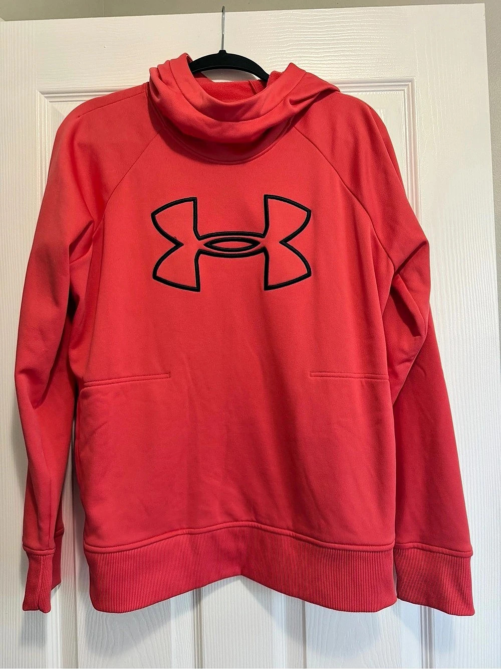 Under Armour Red Logo Hoodie